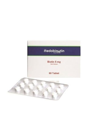 Medohbiotin 5 mg 60 Tablet - Eski Ambalaj