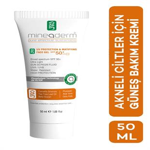 Mineaderm Uv Protection & Matifying Face Gel SPF50+ 50 ml