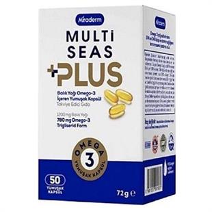Miraderm Multi Seas Plus Omega 3 50 Yumuşak Kapsül