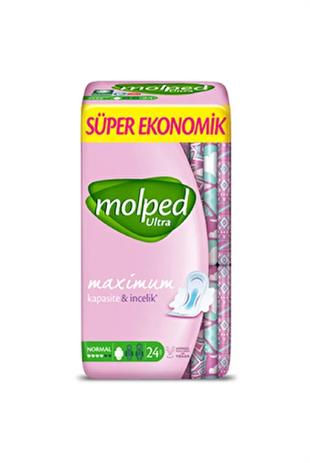 Molped Ultra Kuruluk Normal Hijyenik Ped 24'lü