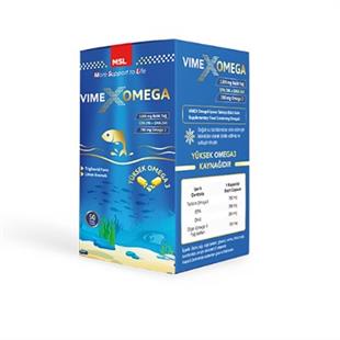 MSL Vimex Omega Plus 60 Kapsül