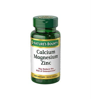 Nature's Bounty Calcium Magnesium Zinc 100 Tablet