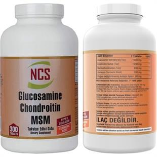 NCS Glucosamine Chondroitin MSM Collagen Turmeric 300 Tablet