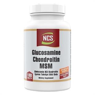 Ncs Glucosamine Chondroitin Msm Hyaluronic Acid Boswellia Serrata 180 Tablet