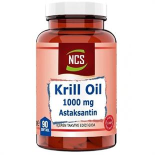 NCS Krill Oil 1000 mg Astaksantin 90 Softjel