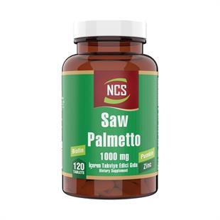 Ncs Saw Palmetto 1000 Mg Pumpkin Biotin Zinc Complex 120 Tablet