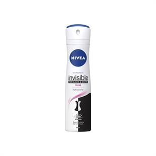 Nive Sprey Deodorant Invisible for Black & White Clear 150 ml