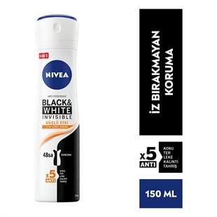 Nivea Kadın Black White Güçlü Etki Sprey Deodorant 150 ml