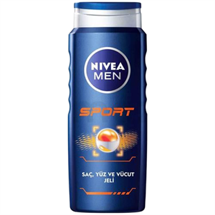 Nivea Men Saç ve Vücut Şampuanı Sport 500 ml