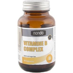 Nondo Vitamine B Complex 30 Kapsül