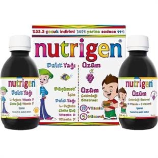 Nutrigen Balık Yağı 200 ml + Üzüm Çekirdeği Ekstresi 200 ml