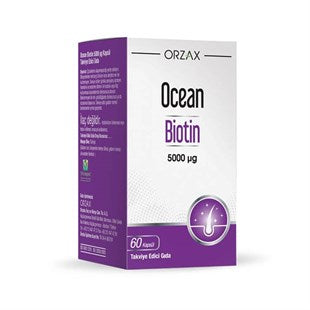 Ocean Biotin 5000 mcg 60 Kapsül