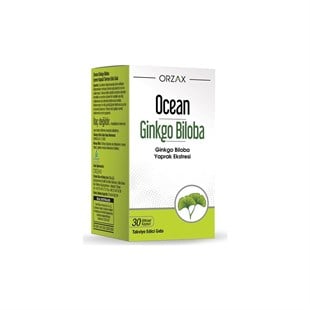 Ocean Ginkgo Biloba 30 Kapsül