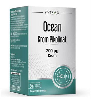 Ocean Krom Pikolinat 200 mcg 90 Kapsül