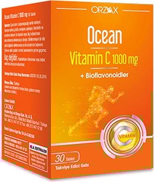 Ocean Vitamin C 1000 mg 30 Tablet