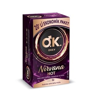 Okey Prezervatif Nirvana Hot 20'li