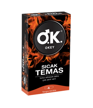 Okey Prezervatif Sıcak Temas 10'lu