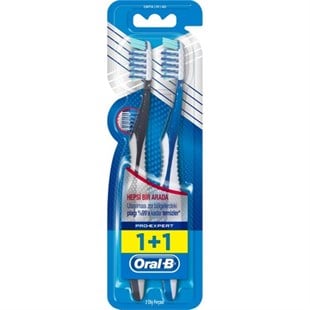 Oral-B Diş Fırçası Pro Expert All In One 40 Medium 1+1