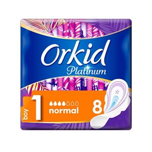 Orkid Platinum Ultra Hijyenik Ped Normal 8'li