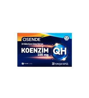 Osende Koenzim QH Ubikinol 100 mg 30 Tablet