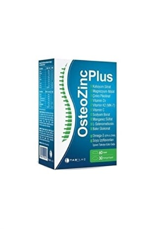 Osteozinc Plus 60 Tablet + 30 Yumuşak Kapsül