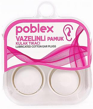 Poblex Vazelin Kulak Tıkacı 2'li