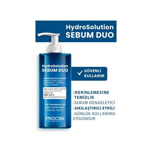 Procsin Hydrosolution Yüz Temizleme Jeli 400 ml