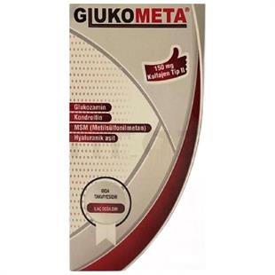 Glukometa Glukozamin Kondroitin MSM Hyaluranik Asit 90 Tablet