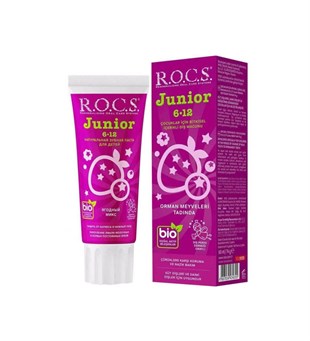 Rocs Junior 6-12 Orman Meyveli Özlü Diş Macunu 74 gr