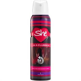 She Is Clubber Kadın Deodorant 150 ml