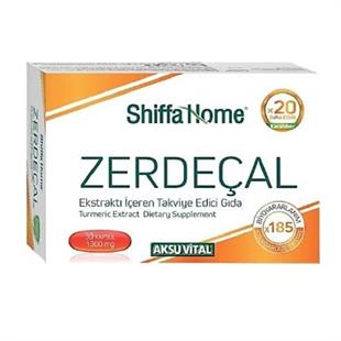 Shiffa Home Zerdeçal Curcumin 1300 mg 30 Yumuşak Kapsül