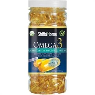 Shiffa Home Omega 3 Balık Yağı 1000 mg 200 Softjel Kapsül
