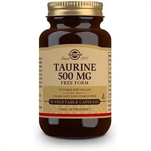 Solgar Taurine 500 mg 50 Kapsül