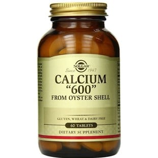 Solgar Calcium Oyster Shell 600 mg 60 Tablet