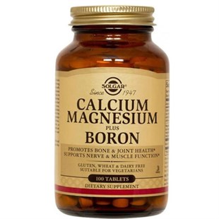 Solgar Calcium Magnesium Plus Boron 100 Tablet