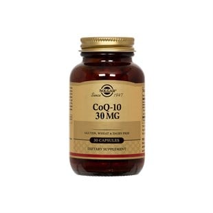 Solgar Coenzyme Q-10 30 mg 30 Vegetable Kapsül