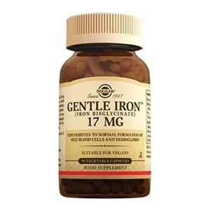 Solgar Gentle Iron 17 mg 90 Kapsül