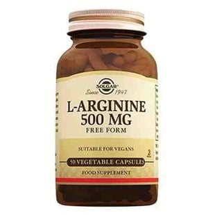 Solgar L-Arginine 500 mg 50 Kapsül