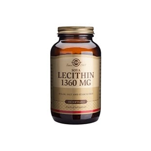 Solgar Lecithin 1360 mg 100 Kapsül