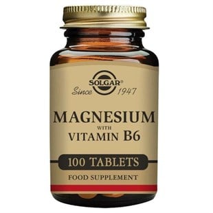 Solgar Magnesium with Vitamin B6 100 Tablet
