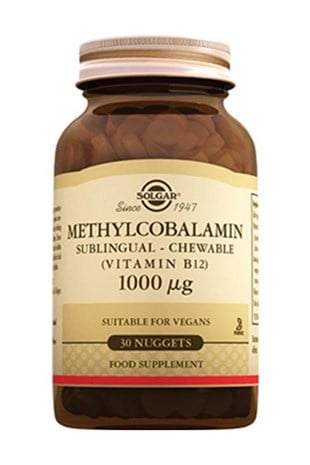 Solgar Methylcobalamin 1000 mcg 30 Tablet