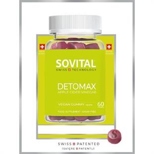 Sovital Detomax Vegan Gummy 60'lı