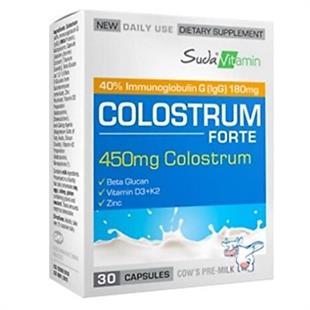 Suda Vitamin Colostrum Forte 30 Kapsül