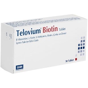 Telovium Biotin 30 Tablet