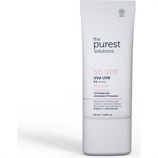 The Purest Solutions Blemish Defense Antioksidan Destekli Lekeli Ciltler İçin Güneş Kremi SPF50+ 50 ml