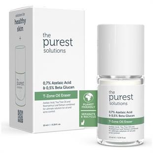 The Purest Solutions T-Zone Oil Eraser 0,7 Azelaic Acid & 0,5 Beta Glucan 10 ml