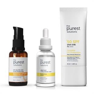 The Purest Solutions SPF50 Güneş Kremi 50 ml 3'lü Set