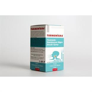 Turmenigra Turmeric Sambucus Nigra Mouth Spray 200 Puf 30 ml