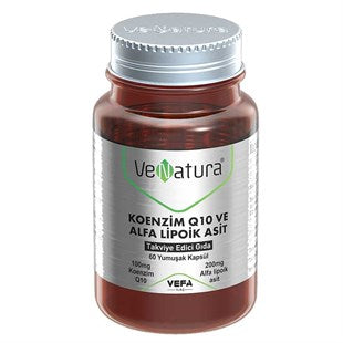 Venatura Koenzim Q10 & Alfa Lipoik Asit 60 Kapsül