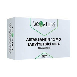 Venatura Astaksantin 12 mg 30 Kapsül